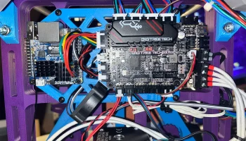 Крепление SKR Pico + Orange Pi Zero для Rook MK1