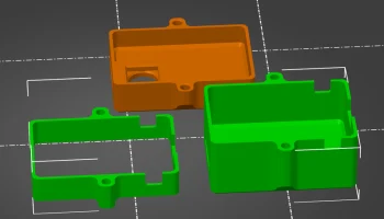 ESP32 CAM CASE + экран Micro USB 2
