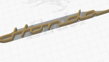 Винтажный логотип Honda