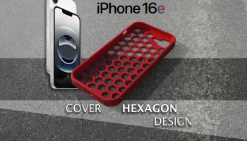 IPHONE 16e - крышка шестиугольного дизайна...