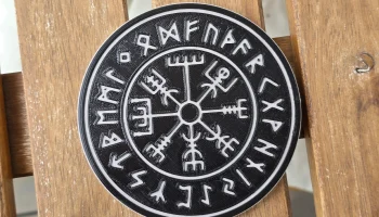 Подставка для рун Vegvisir Viking с держателем (без опор,... 3