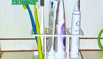 Держатель для зубных щеток и зубной пасты - современный д... Держатель для зубных щеток и зубной пасты - современный д...