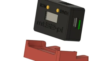 Корпус mt32-pi для Zero 2 W и MiSTer 2