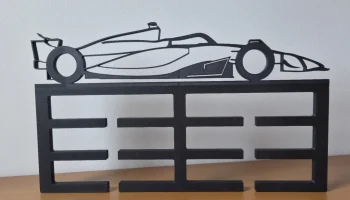 Обладатель медали - дизайн автомобиля Ferrari F1......
