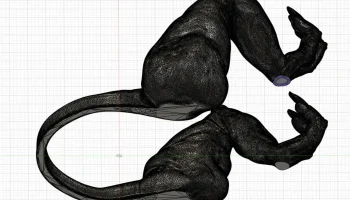 Куриные ручки T-Rex модифицированы для облегчения печати.... 1