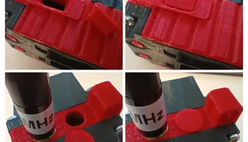 Чехол Heltec v3 для Meshtastic - крышка кнопки и переключ..