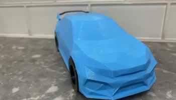 Низкополигональная Honda Civic Type-R 5
