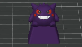 Клавиатура Gengar Pokemon Keycap MX 1