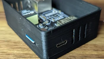 Простой корпус для LilyGo ESP32 PoE 3