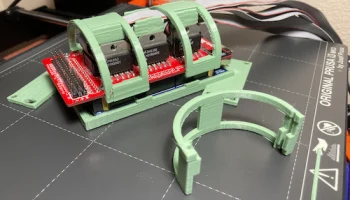 Роботы Rhino Крепление Arduino Megamotor6 4