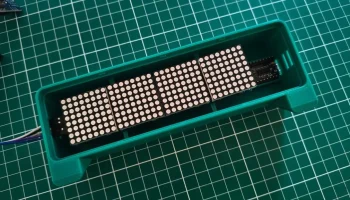 Компактный корпус для дисплея MAX7219 - управление двумя ... 6