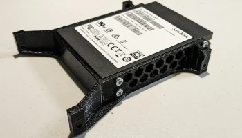 Двойной адаптер отсека для жестких дисков SSD с 2,5 на 3,... 2