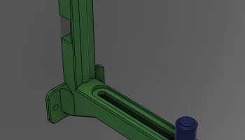 Zebra ZT410 Media Hanger v1 - ближе к оригинальному дизай... 1