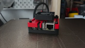 Корпус Orange Pi Zero 3 с вентилятором