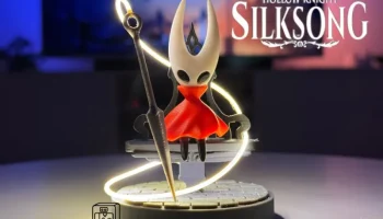 Hornet - Диорама Hollow Knight Silksong со светодиодной п...