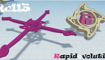 Re115 - рамка Rapidevolution 115 мм (3 дюйма) Printpick F.. Re115 - рамка Rapidevolution 115 мм (3 дюйма) Printpick F..