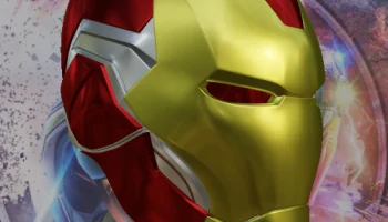 Шлем Mark 85 в стиле Ironman