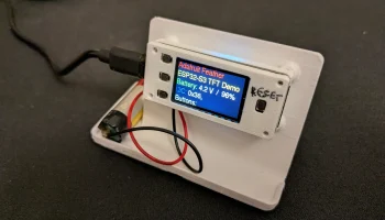 Подставка Gridfinity для Feather ESP32 с обратным TFT...... 5