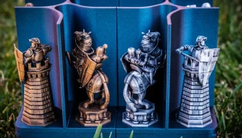 Волшебные шахматы Гарри Поттера с коробкой для хранения..... 6