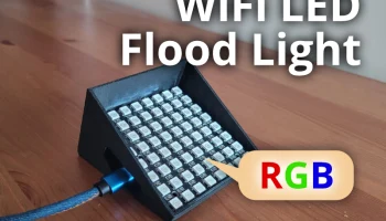 Светодиодный прожектор Wi-Fi (RGB)