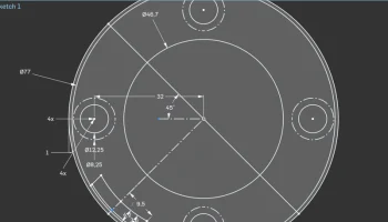 Датчик PAS BZ-10C на адаптер 64 мм 4