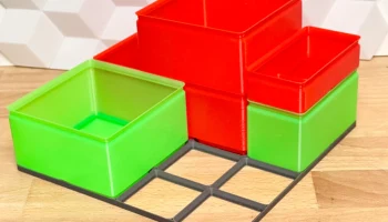 Gridfinity Box (быстрая печать, облегченная версия, меньш... 1