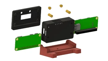 Корпус mt32-pi для Zero 2 W и MiSTer 7