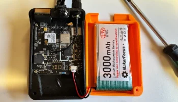 Чехол Seeed Wio Tracker L1 с электронными чернилами, 3000.. 3