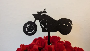 Motorrad Tourer-Chopper-Cruiser 2D Deko 1