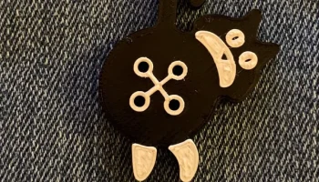 Cat ButtON 1