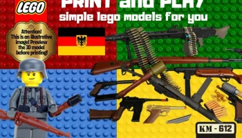 LEGO немецкие пистолеты
