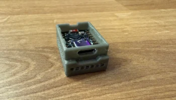 Корпус LD2410C + ESP32-C3 - кабель USB-C большего размера