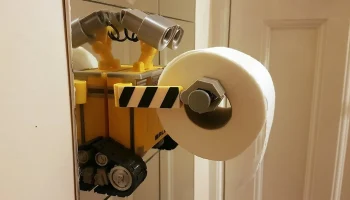 Держатель для туалетной бумаги "Прокачай Wall-e" 2