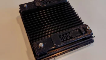 Крепление Odroid N2+ DIN