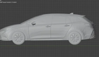 Toyota Corolla Touring G-X Hybrid 2021 года JDM 4