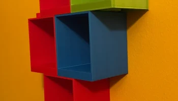 Полка LEGO Brick 4 (5x исходного размера)........ 1