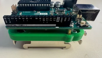 Адаптер для монтажа на DIN-рейку Arduino UNO Winford........
