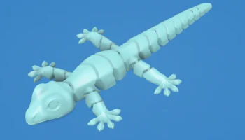Flexi Gecko - Шарнирная игрушка 1