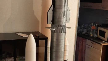 Супертяжелый звездолет 1/48 6