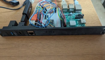 Полка PiKVM V1 для стойки 10 дюймов