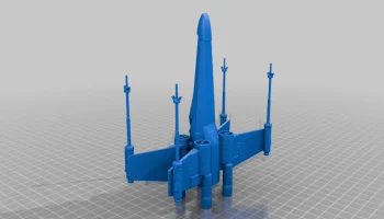 Звездные войны X Wing, S-образные крылья в атакующей пози... 2