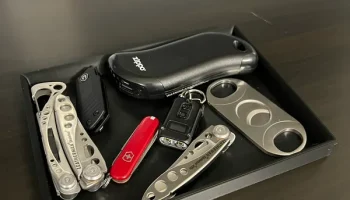EDC/лоток для ножей 4