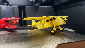 Биплан (Waco YKS-6) конструктор 8