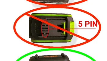 WORX PowerShare 6-контактный держатель/крепление для аккумул 2