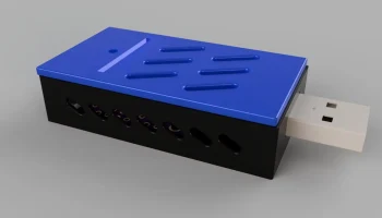 Компактный USB-ключ для ESP32-S2 Mini. 1