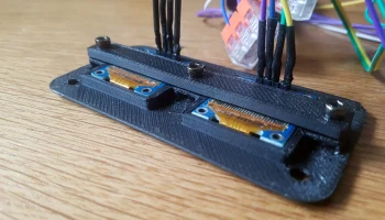 Двойная крышка OLED-дисплея 3