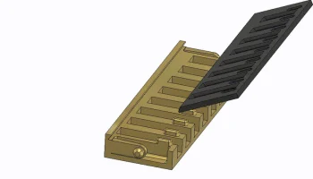 Губная гармошка Prusa - распечатанная губная гармоника с ... 1