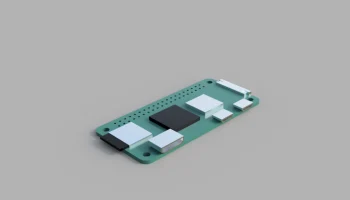 3D модель Raspberry Pi Zero 2 Вт 3D модель Raspberry Pi Zero 2 Вт