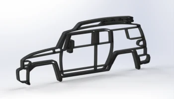 2D настенная живопись Toyota FJ Cruiser 1