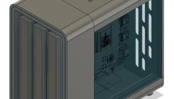 Fractal Baby North - корпус Raspberry Pi (3, 4 и 5) + BIGTRE 5